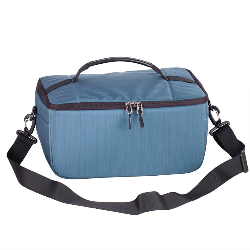 Koolertron Dslr Camera Insert Bag Purse Universal Liner Lens Pouch Partition Protective Cover Waterproof Sleeve for Cannon/Nikon/Sony (Blue) - Image 4
